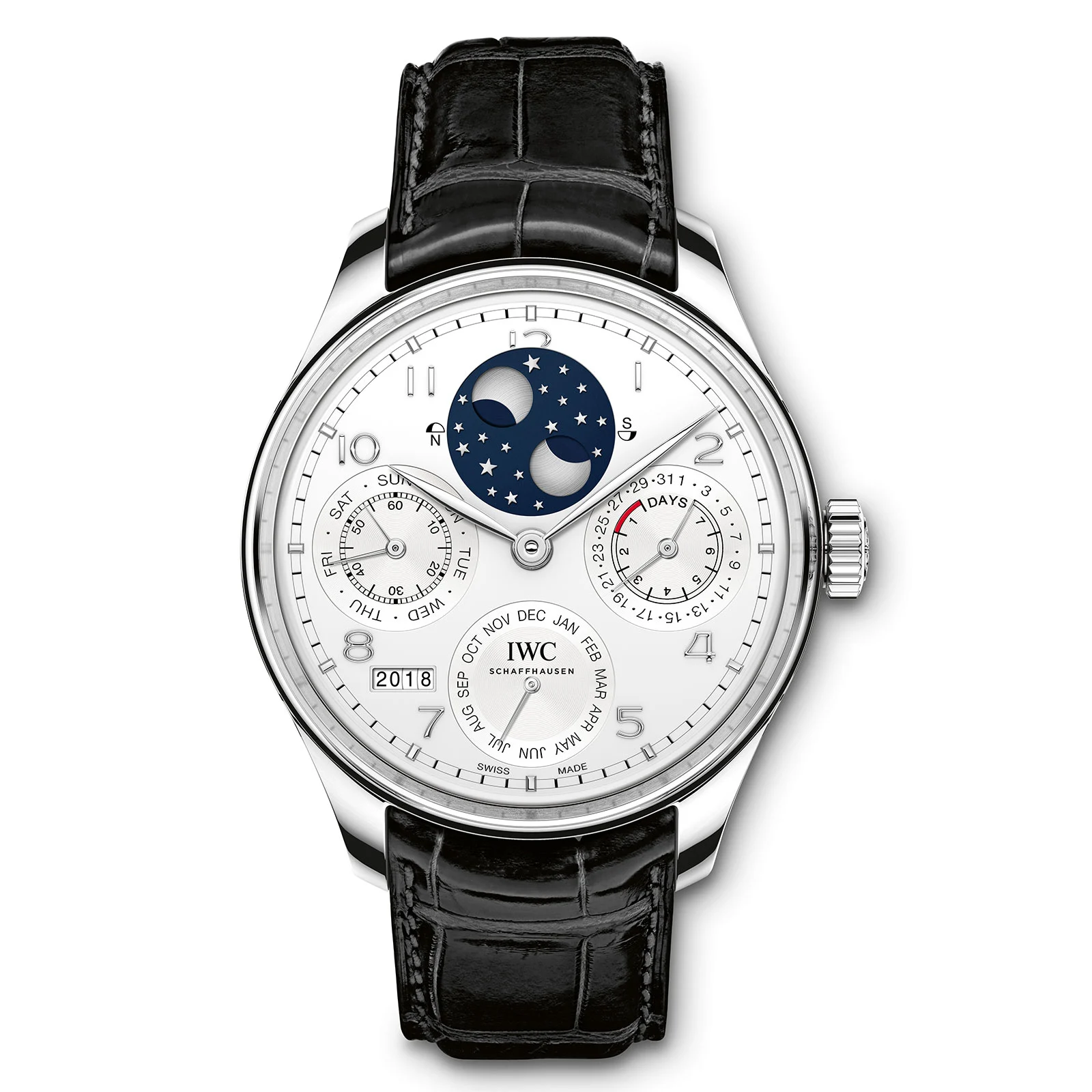 Portugieser Perpetual Calendar SS 5033 APSF 1:1 Best Edition White Dial