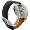 Portugieser Perpetual Calendar SS 5033 APSF 1:1 Best Edition Gray Dial on Black Leather Strap - Image 3