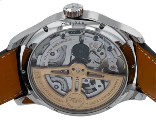 Portugieser Perpetual Calendar SS 5033 APSF 1:1 Best Edition Gray Dial on Black Leather Strap - Image 4