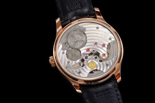 Portuguese Tourbillon Black Dial on Rose Gold - Image 6