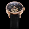 Portuguese Tourbillon Black Dial on Rose Gold - Image 7