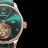 Portuguese Tourbillon Green Dial on Rose Gold - Image 4