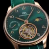 Portuguese Tourbillon Green Dial on Rose Gold - Image 5