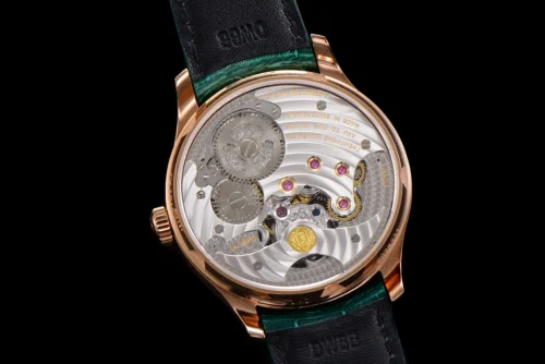 Portuguese Tourbillon Green Dial on Rose Gold - Image 8