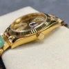 Rolex Daydate Presidential Gold Dial Roman Numerals Weighted Version Super Clone - Image 7