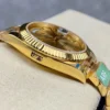 Rolex Daydate Presidential Gold Dial Roman Numerals Weighted Version Super Clone - Image 5