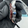 Rolex Daytona Ice Blue Dial in White Gold Super Clone - Image 2