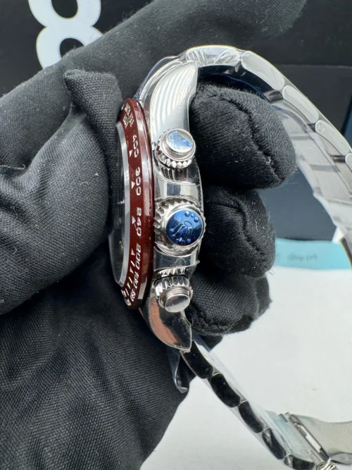 Rolex Daytona Ice Blue Dial in White Gold Super Clone - Image 2