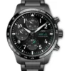 Pilot’s Watch IW388307 BLSF 1:1 Best Edition Performance Chronograph 41mm Mercedes-AMG F1 Team SS Black Dial - Image 3
