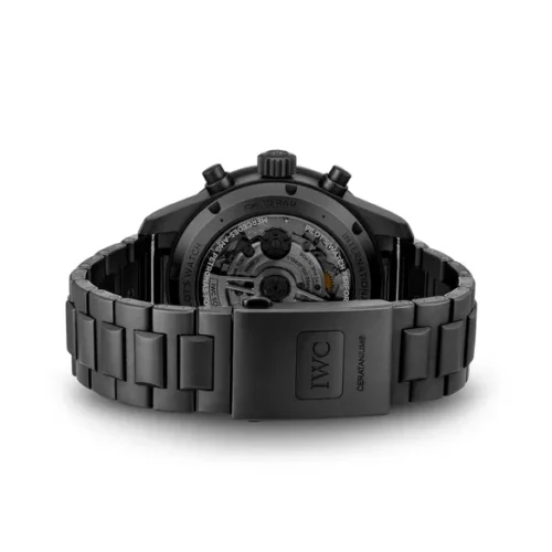 Pilot’s Watch IW388307 BLSF 1:1 Best Edition Performance Chronograph 41mm Mercedes-AMG F1 Team SS Black Dial - Image 5