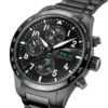 Pilot’s Watch IW388307 BLSF 1:1 Best Edition Performance Chronograph 41mm Mercedes-AMG F1 Team SS Black Dial - Image 4