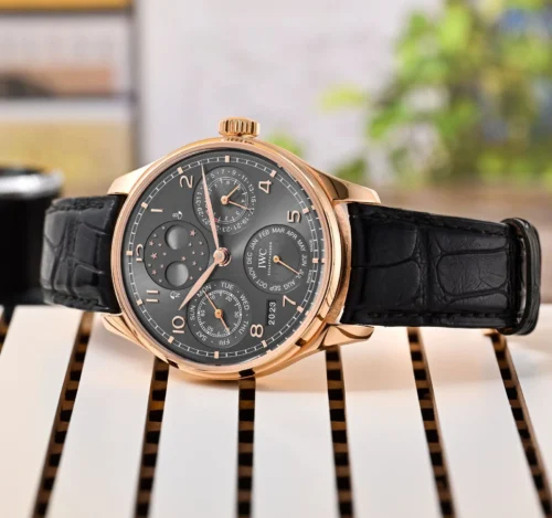 Portugieser Perpetual Calendar RG 5033 APSF 1:1 Best Edition Gray Dial - Image 4