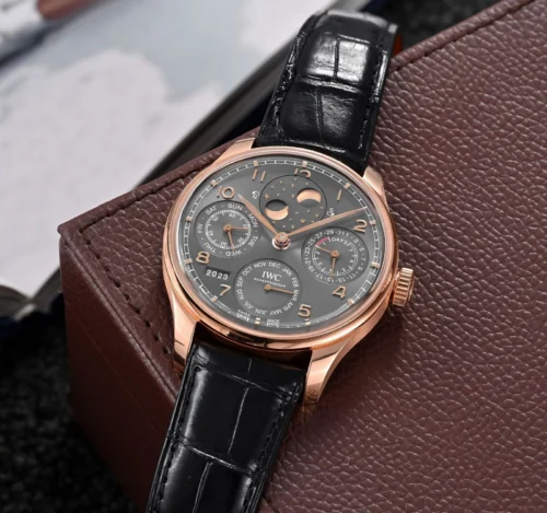 Portugieser Perpetual Calendar RG 5033 APSF 1:1 Best Edition Gray Dial - Image 5