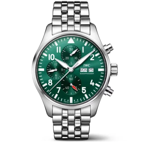 Pilot’s Watch IW388104 BLSF 1:1 Best Edition Performance Chronograph 41mm SS Green Dial