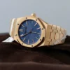 Audemars Piguet Royal Oak 41mm 15510 RG DDF 1:1 Best Edition Blue Textured Dial on RG Bracelet Super Clone - Image 2
