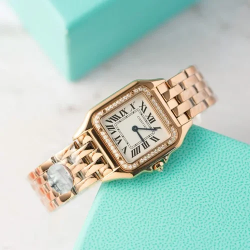 Cartier Panthère Women’s Super Clone Watch in Rose Gold