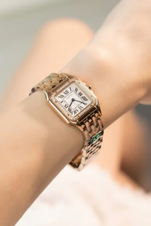 Cartier Panthère Women’s Super Clone Watch in Rose Gold - Image 6
