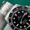 Rolex Submariner 40mm No Date 114060 SS EWEF 1:1 Best Edition Black Dial on SS Oyster Bracelet Super Clone - Image 3