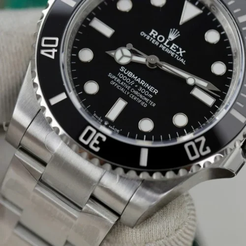 Rolex Submariner 40mm No Date 114060 SS EWEF 1:1 Best Edition Black Dial on SS Oyster Bracelet Super Clone - Image 4