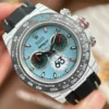 Rolex Daytona DiW Ferrari Tiffany Dial Super Clone Watch - Image 3