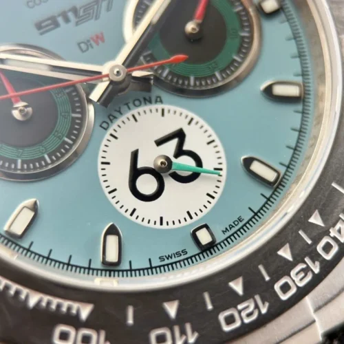 Rolex Daytona DiW Ferrari Tiffany Dial Super Clone Watch - Image 2