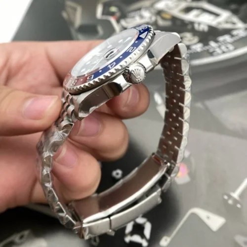Rolex GMT-Master II 126710 BLRO 904L Steel SCF 1:1 Best Edition Black Dial Super Clone - Image 3