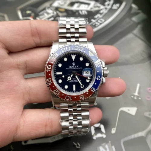 Rolex GMT-Master II 126710 BLRO 904L Steel SCF 1:1 Best Edition Black Dial Super Clone