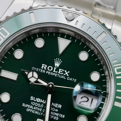 Rolex Submariner 40mm 116610LV 904L Steel EWEF 1:1 Best Edition Green Dial Super Clone - Image 3