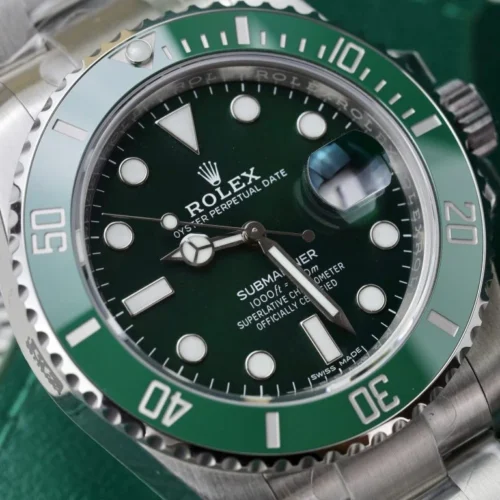 Rolex Submariner 40mm 116610LV 904L Steel EWEF 1:1 Best Edition Green Dial Super Clone - Image 4