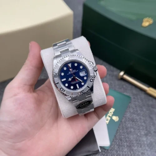 Rolex Yacht-Master 126622 904L Steel CSF 1:1 Best Edition Blue Dial on SS Bracelet Super Clone - Image 4