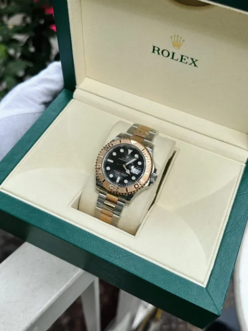 Rolex Yacht-Master 126623 904L Steel CSF 1:1 Best Edition Black Dial Super Clone - Image 2