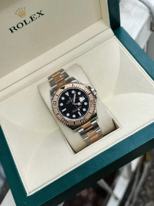 Rolex Yacht-Master 126623 904L Steel CSF 1:1 Best Edition Black Dial Super Clone - Image 3