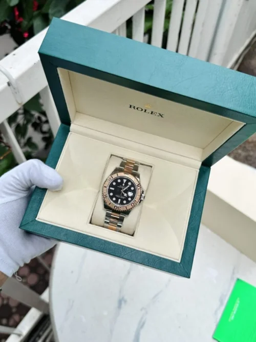 Rolex Yacht-Master 126623 904L Steel CSF 1:1 Best Edition Black Dial Super Clone - Image 4