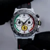 Daytona DIW Ferrari White Carbon DIWF Best Edition White Italy Dial on Black Nylon Strap DD4801 Super Clone