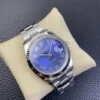 Rolex DateJust 41mm 126334-0026 Clean Factory 1:1 904L Steel SS Azzurro Blue Dial Roma Markers on SS Jubilee Bracelet Super Clone - Image 2