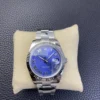 Rolex DateJust 41mm 126334-0026 Clean Factory 1:1 904L Steel SS Azzurro Blue Dial Roma Markers on SS Jubilee Bracelet Super Clone