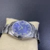 Rolex DateJust 41mm 126334-0026 Clean Factory 1:1 904L Steel SS Azzurro Blue Dial Roma Markers on SS Jubilee Bracelet Super Clone - Image 4
