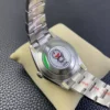 Rolex DateJust 41mm 126334-0026 Clean Factory 1:1 904L Steel SS Azzurro Blue Dial Roma Markers on SS Jubilee Bracelet Super Clone - Image 6