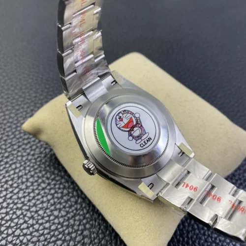 Rolex DateJust 41mm 126334-0026 Clean Factory 1:1 904L Steel SS Azzurro Blue Dial Roma Markers on SS Jubilee Bracelet Super Clone - Image 6