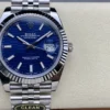 DateJust 41 126334 Clean Plus 1:1 Best Edition 904L Steel Blue Stick Dial on Jubilee Bracelet DD3235 Super Clone