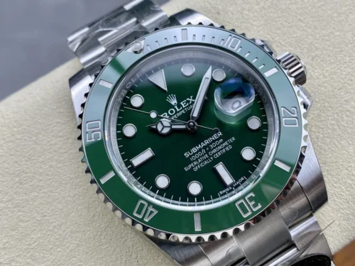Rolex Submariner 116610LV Hulk Green Dial Green Ceramic Bezel Clean Factory 1:1 Best Edition Super Clone - Image 3