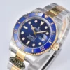 Rolex Submariner 41mm 126613LB Blue Dial Blue Ceramic Bezel 904L Steel Two Tone Yellow Gold Super Clone - Image 2