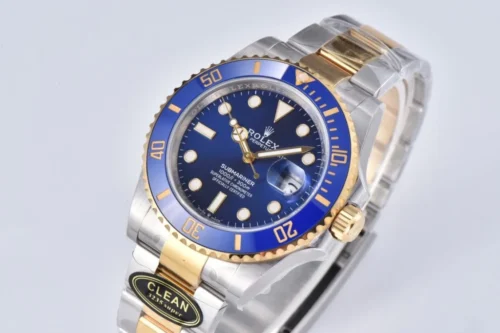 Rolex Submariner 41mm 126613LB Blue Dial Blue Ceramic Bezel 904L Steel Two Tone Yellow Gold Super Clone - Image 2