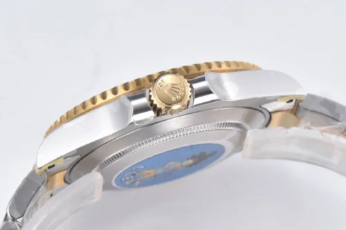 Rolex Submariner 41mm 126613LB Blue Dial Blue Ceramic Bezel 904L Steel Two Tone Yellow Gold Super Clone - Image 5