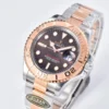 Rolex Yacht-Master 126621-0001 40mm Clean Factory 1:1 904L Brown Dial 3D Rose Gold Bezel on Rose Gold & Steel Two Tone Super Clone - Image 2