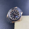 Rolex Yacht-Master 126655-0002 40mm Clean Factory 1:1 904L Rose Gold Case Black Dial 3D Black Ceramic Bezel Super Clone - Image 4