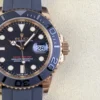 Rolex Yacht-Master 126655-0002 40mm Clean Factory 1:1 904L Rose Gold Case Black Dial 3D Black Ceramic Bezel Super Clone - Image 5