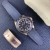 Rolex Yacht-Master 126655-0002 40mm Clean Factory 1:1 904L Rose Gold Case Black Dial 3D Black Ceramic Bezel Super Clone - Image 8