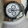 Daytona 126500 UFO 1:1 Best Edition 904L Steel White Dial on SS Bracelet UF4131 (Free Sprung) Weighted Version - Image 5