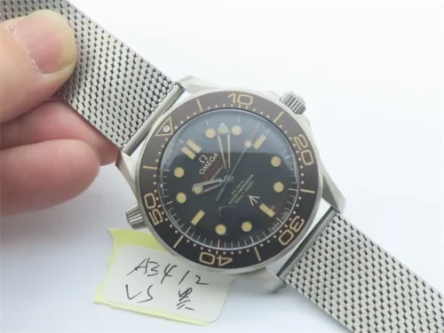 Seamaster 300 “No Time to Die” Limited Edition VSF 1:1 Best Edition on Titanium Mesh Bracelet SA8806 Super Clone V7 - Image 3